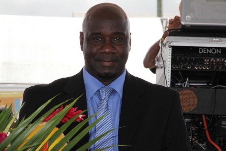 Minister of Agriculture in the Nevis Island Administration Hon. Alexis Jeffers